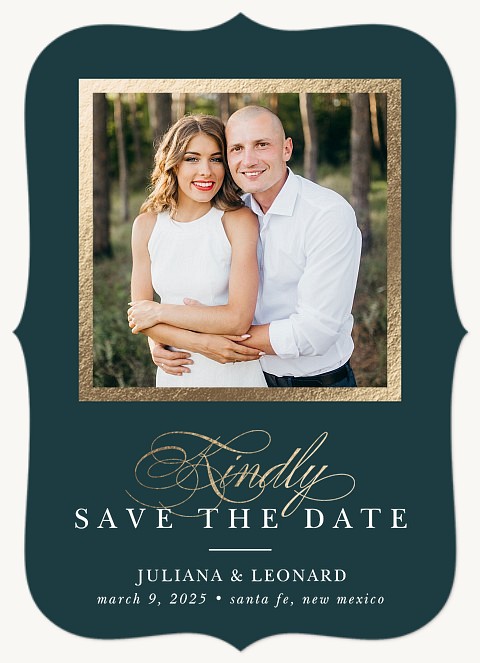 Golden Union Save the Date Cards