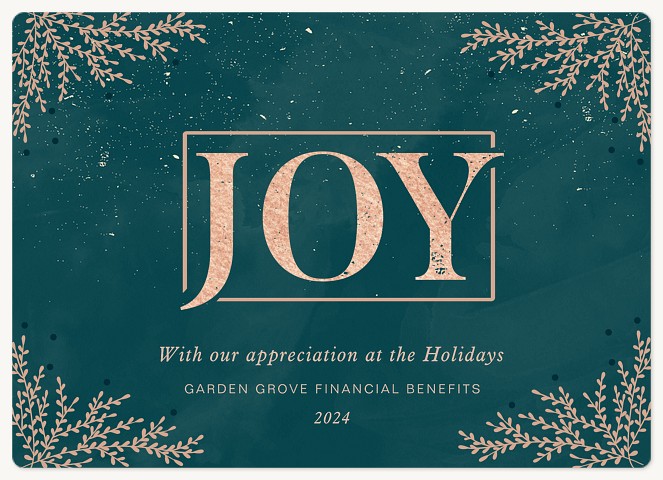 Rosey Joy Holiday & Christmas Magnet Cards