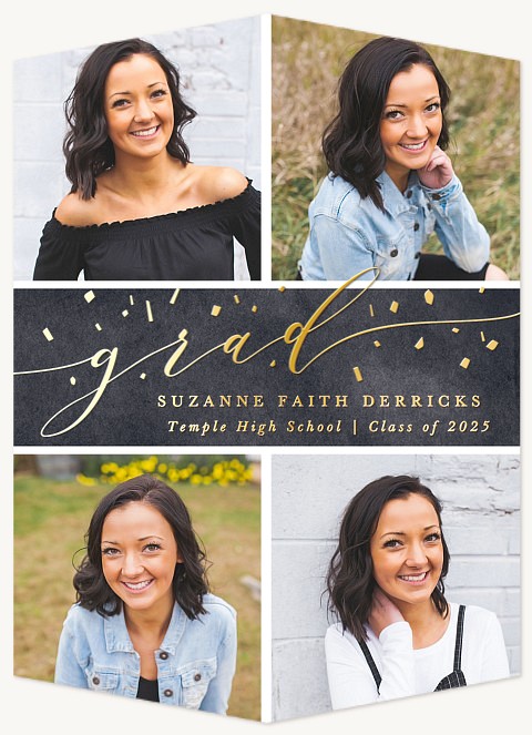 Cue The Confetti Graduation Announcements