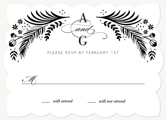 Storybook Wedding RSVP Cards