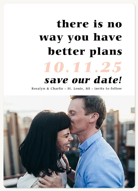 Plan on It Save the Date Magnets