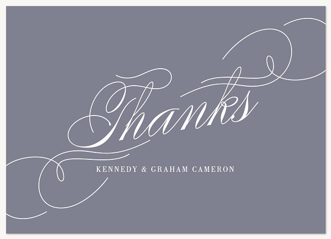 New Traditions Wedding Thank You Cards