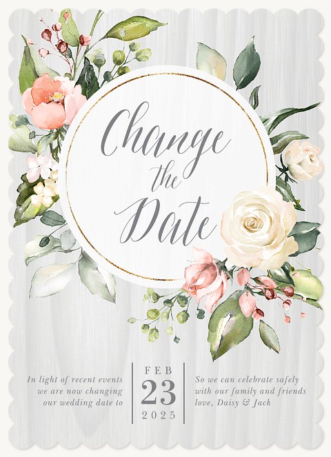 Farmhouse Bloom Change the Date Cards