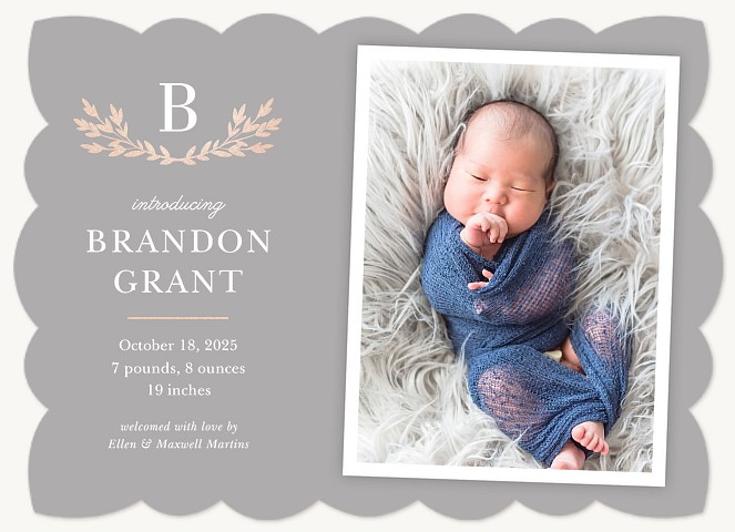 Rose Laurel Baby Announcements