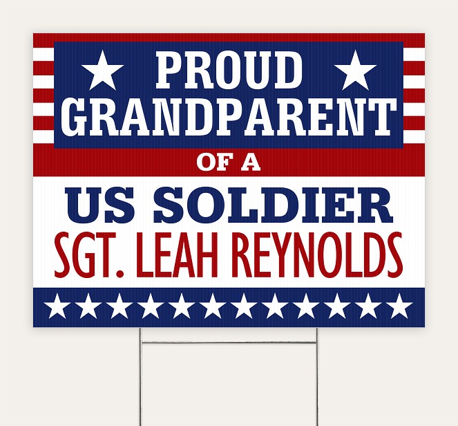 Proud Parent Custom Yard Signs