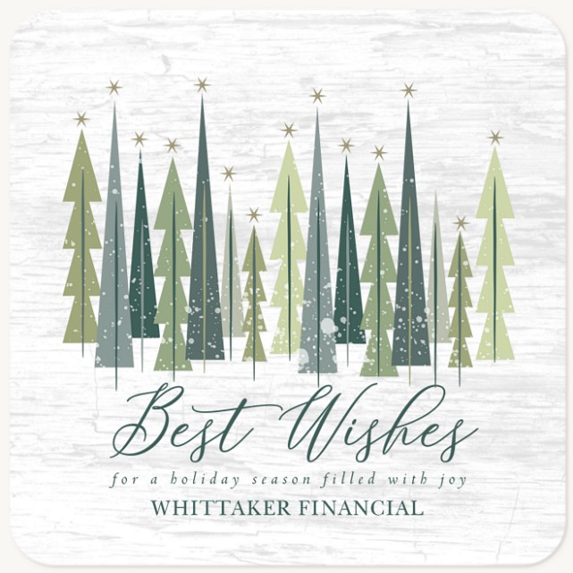 Tall Pines Business Holiday Cards