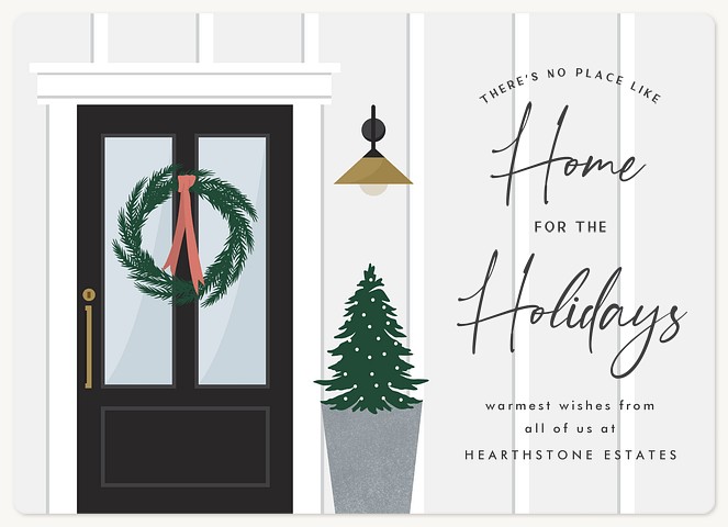 Farmhouse Home Holiday & Christmas Magnet Cards