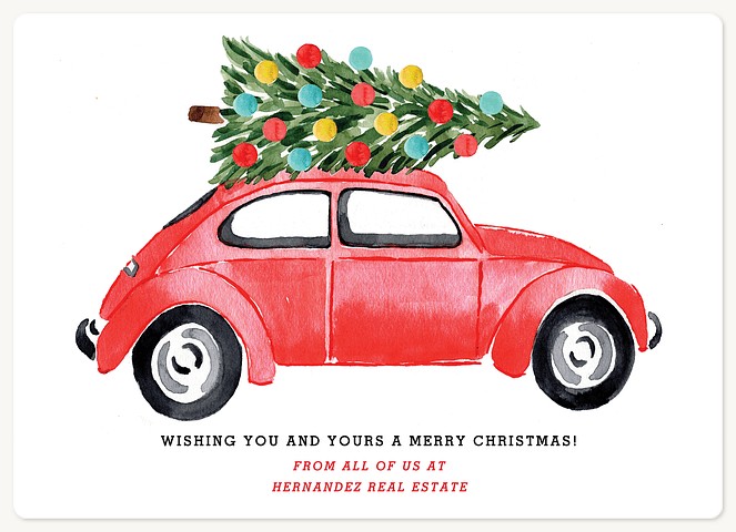 Festive Bug Holiday & Christmas Magnet Cards