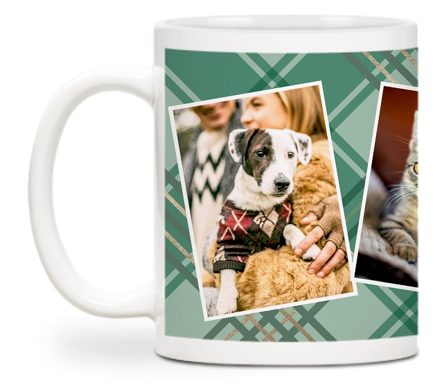 Pet Plaid Custom Mugs