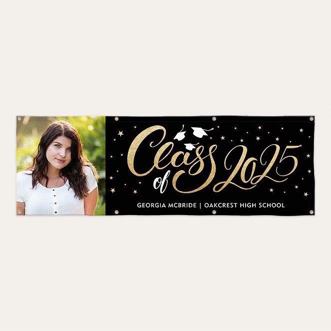 Star Graduate Custom Banners