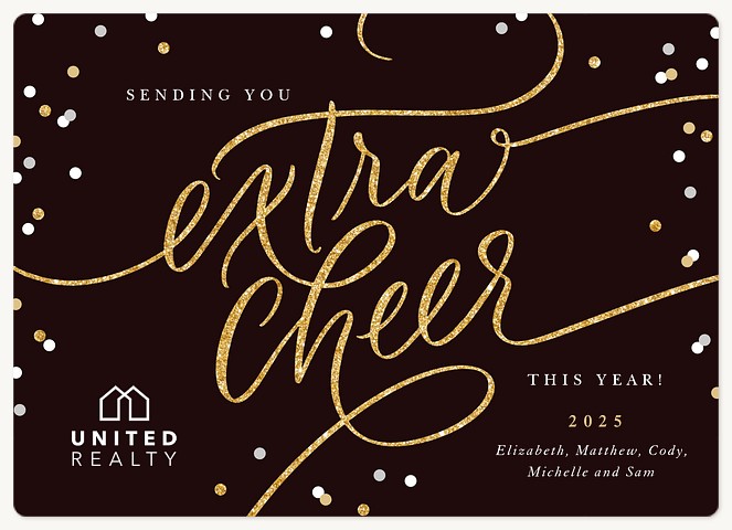 Extra Cheer Holiday & Christmas Magnet Cards