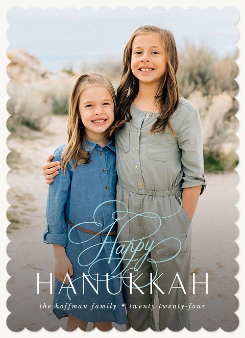 Festive Flourish Hanukkah Cards