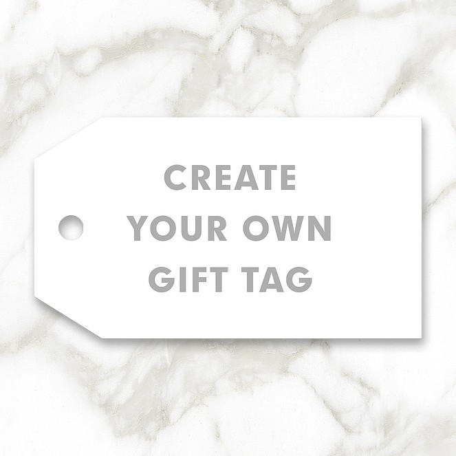 Create Your Own Custom Gift Tags