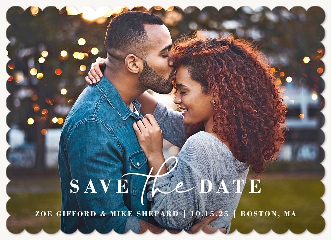 Sweet Romance Save the Date Cards