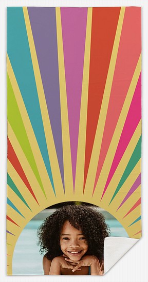 Vivid Sun Custom Beach Towels