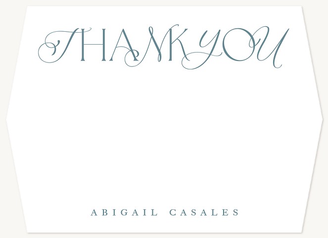 Script + Serif Thank You Cards 