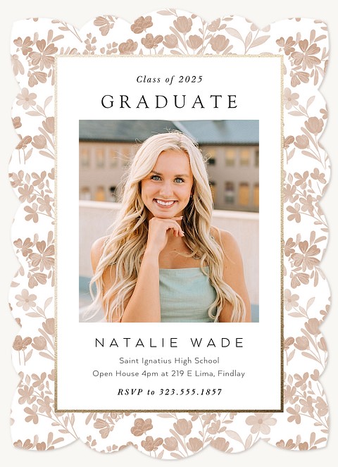 Flower Power Graduation Cards