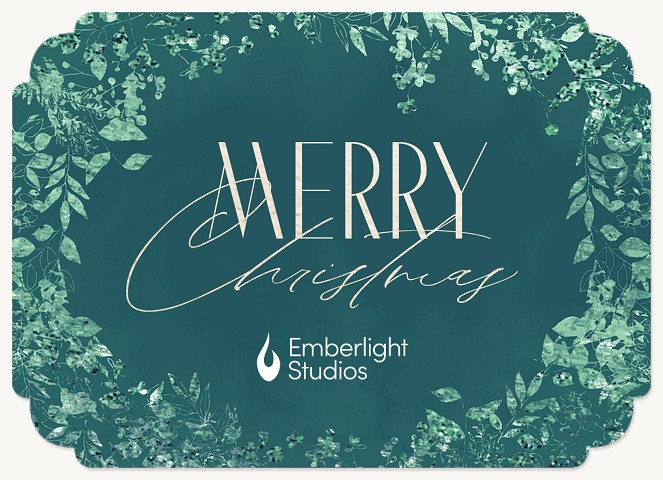 Nature Frame Business Holiday Cards
