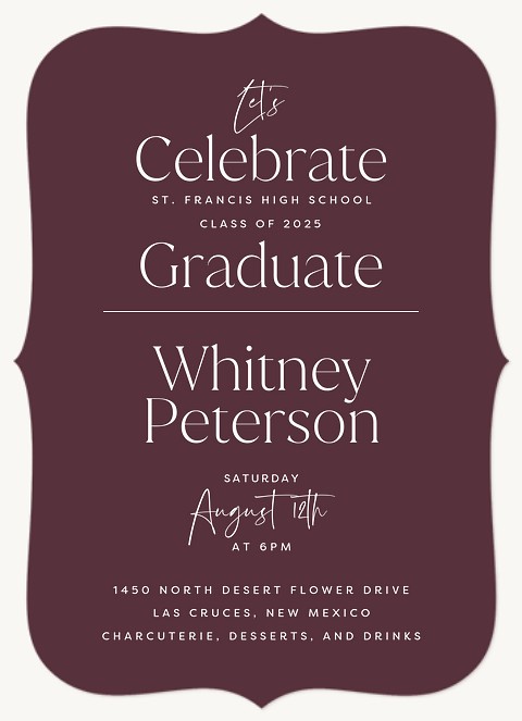 Simple Stack Graduation Cards