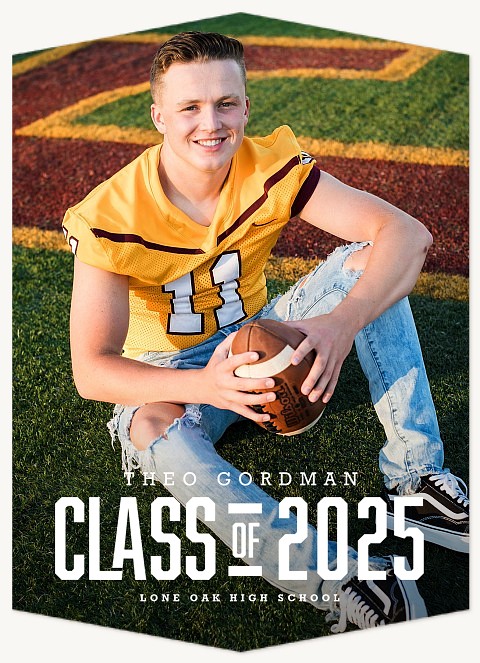 Bold & Sporty Graduation Cards
