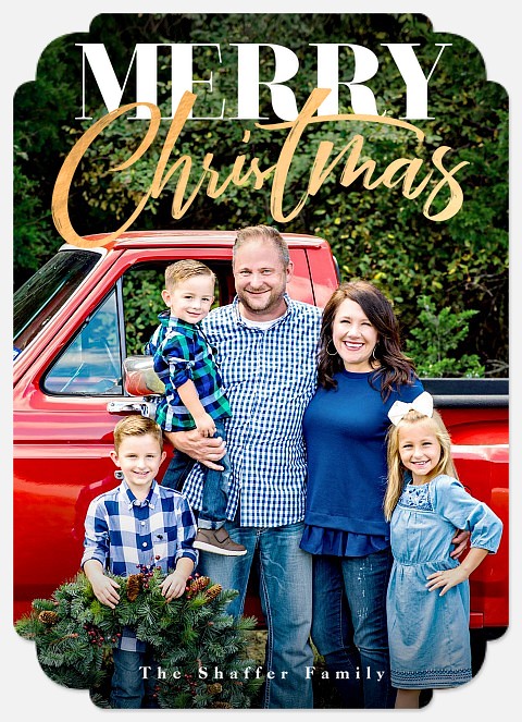 Festive Mix Holiday Photo Cards