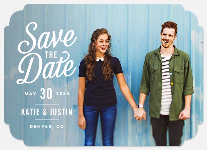 Wanderlust Save the Date Photo Cards