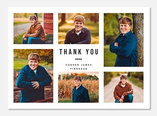 Minimalist Gallery Thank You