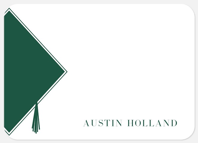 Angular Cap Thank You Cards 