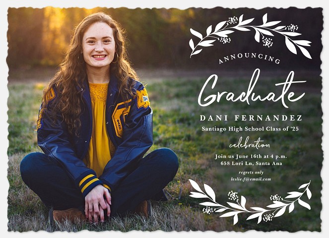 Rustic Branches Graduation Cards