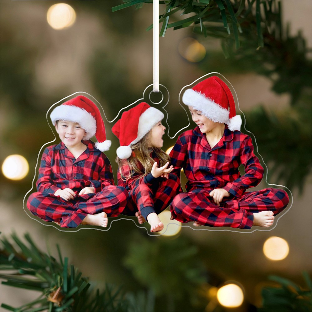 Laser-Cut Photo Acrylic Ornament