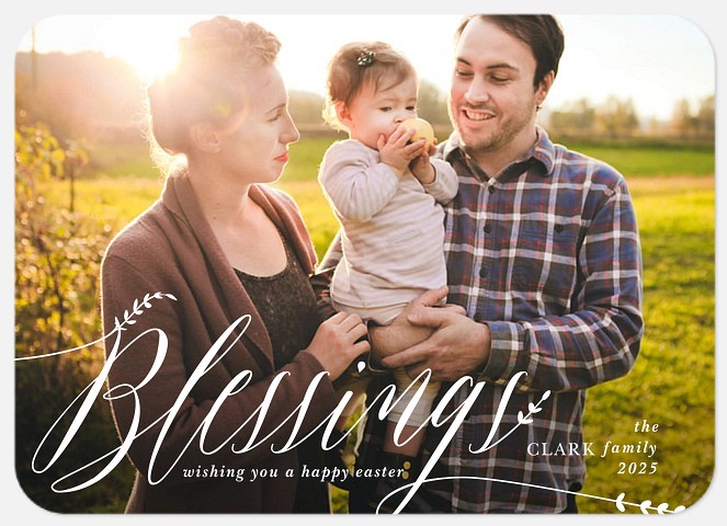 Easter Blessings Easter Photo Cards
