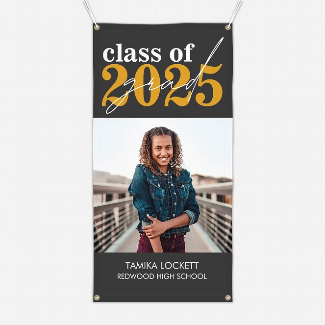 Bold Year Graduation Banners