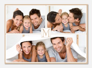Beige Border Frame