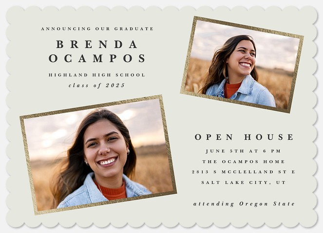 Classic Duo Graduation Cards