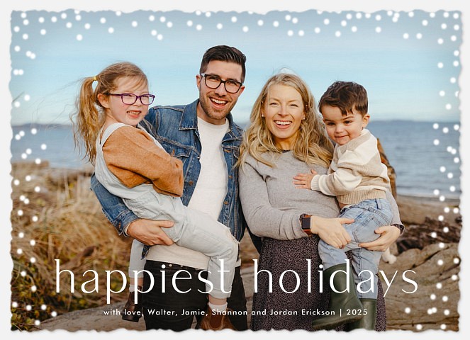 Joyful Lights New Years Photo Cards