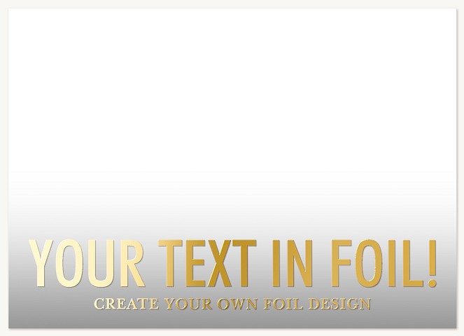 Create Your Own Foil Design Graduation Cards