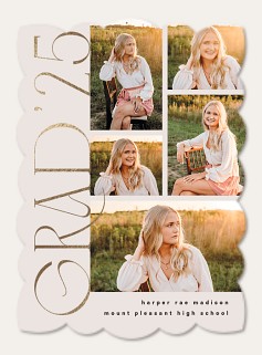 Scripted Collage | Graduation Announcements