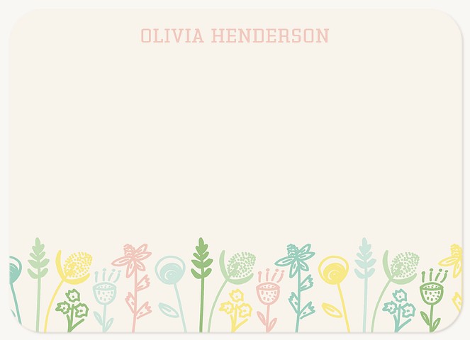 Playful Garden  Stationery