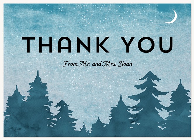 Dreamy Landscape Thank You Cards 