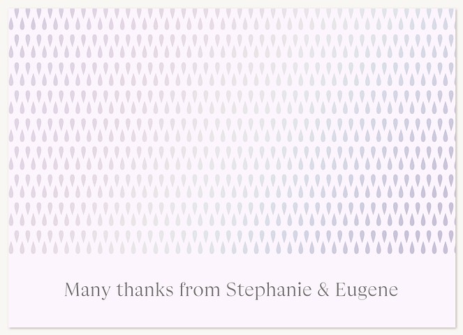 Iridescent Dreams Thank You Cards 