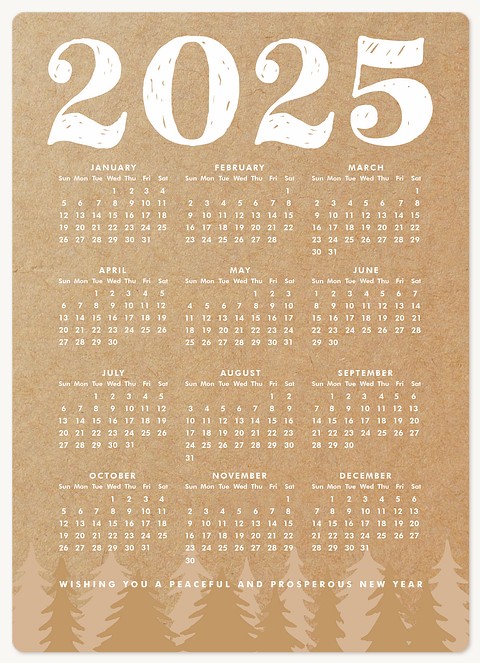A Krafted Year Holiday & Christmas Magnet Cards