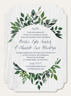 Starry Night | Engagement Party Invitations