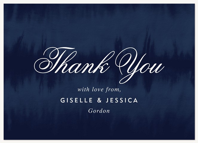 Modern Ink Thank You Cards 