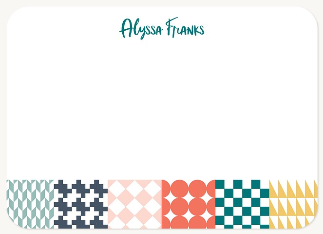 Patchwork Stationery