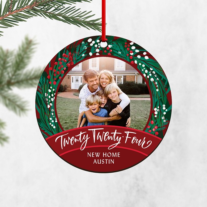 Happy Home Personalized Ornaments