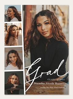 Scripted Collage | Graduation Announcements