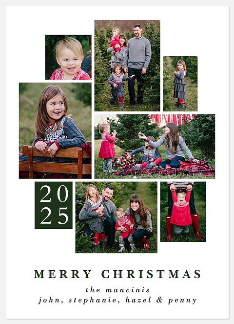 Around the Tree Holiday Photo Cards