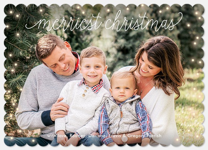 Holiday Glow Holiday Photo Cards