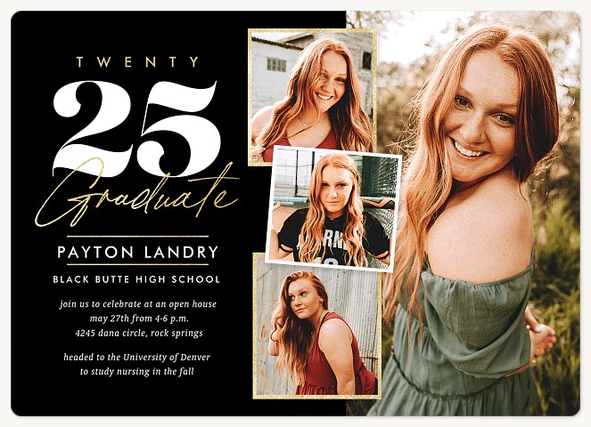 Golden Grad Graduation Announcements