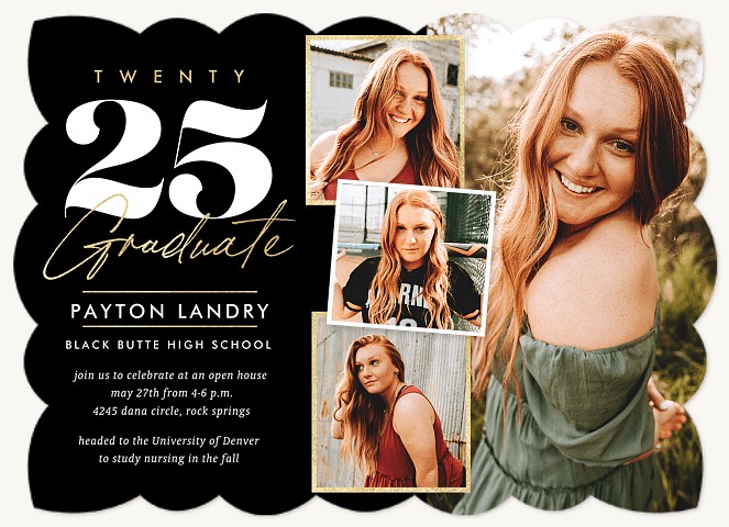 Golden Grad Graduation Announcements
